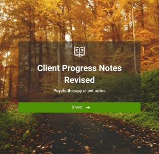 Client Progress Notes Template Form Template