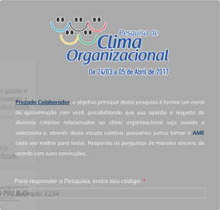 Clima Organizacional Form Template