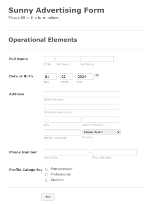 Clone Of Registration Form Template