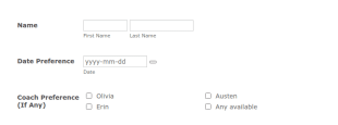 Coach Consultation Form Template