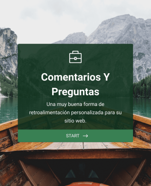 Comentarios Y Preguntas Form Template