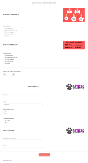 Completa Con Los Datos Necesarios Form Template