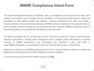 Compliance Intent Form Template