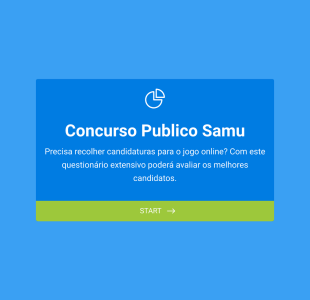 Concurso Público SAMU Form Template
