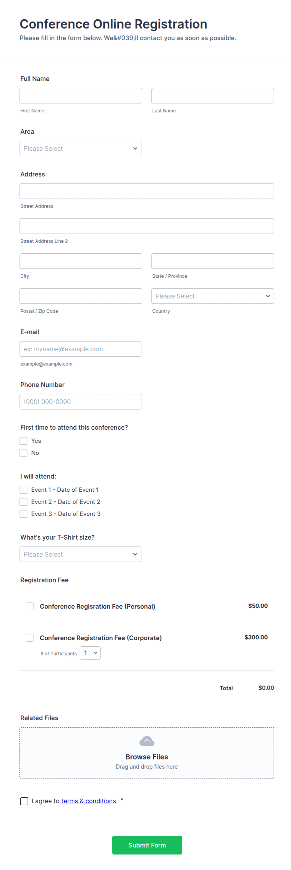 2400+ registration forms | jotform