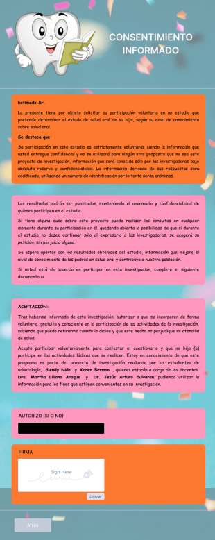 Consentimiento Informado