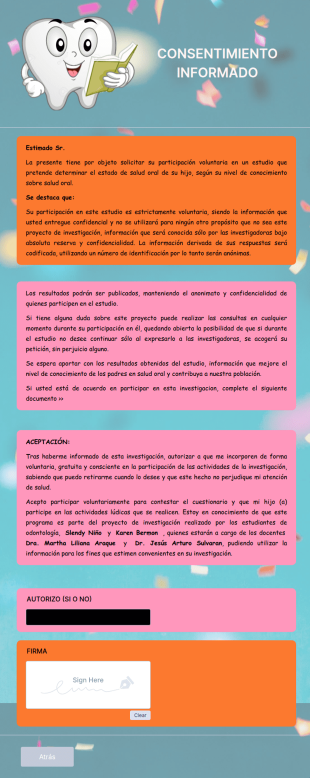 Consentimiento Informado