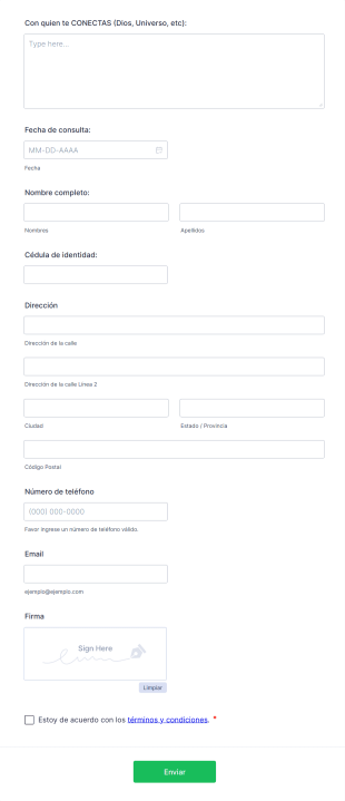 Consentimiento Lectura De Registros Akáshicos