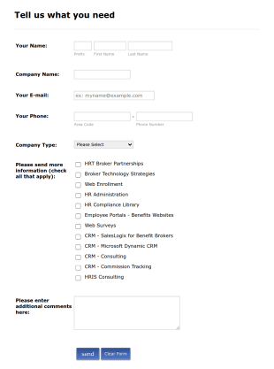 Consultancy Registration Form Template