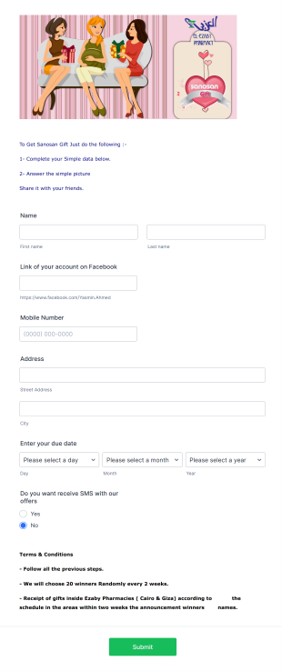 Easy Contact Form Template