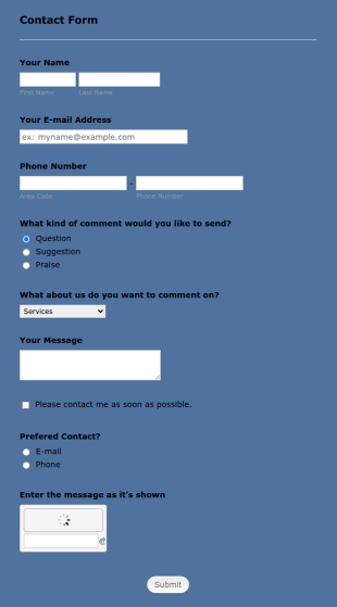 Contact Form Plus