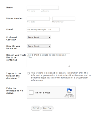 Contact Form With CAPTCHA