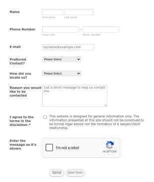 Contact Form With CAPTCHA