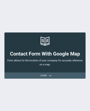 Contact Form With Google Map