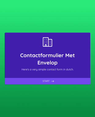 Simpel Contact Formulier