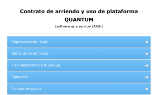 Contrato De Arriendo Y Uso De Plataforma De Software