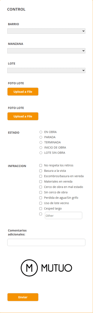CONTROL OBras