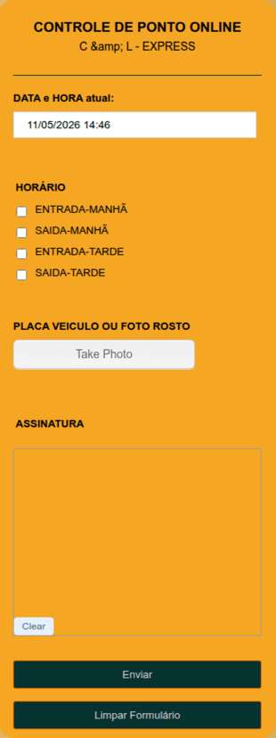 Controle De Ponto