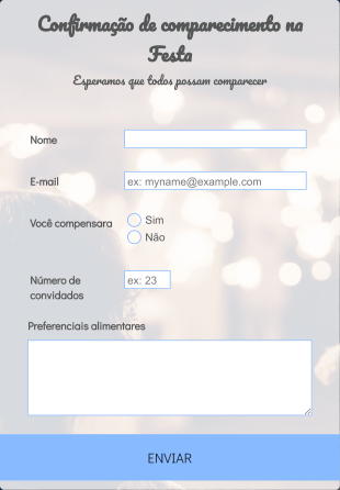 Convite Para Festa
