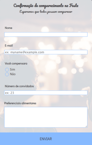 Convite Para Festa