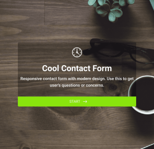 Modern Contact Form Template