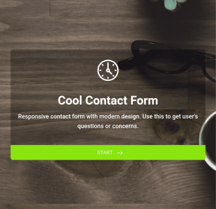 Modern Contact Form Template
