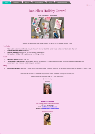 Copy Of Danielle's Holiday Central Form Template