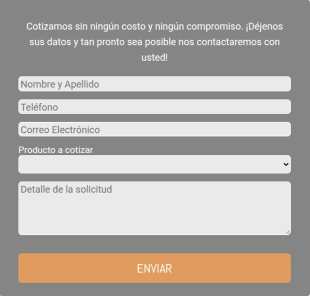 Cotizar Muebles