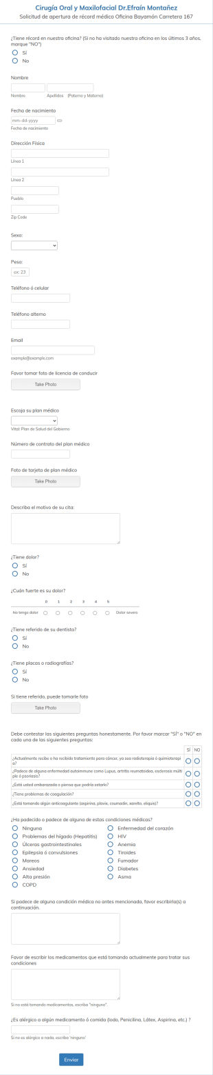 COVID 19 Cernimiento E Información Demográfica Cirugia Maxilofacial