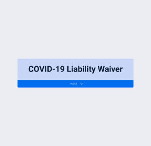 COVID 19 Liability Waiver Form Template