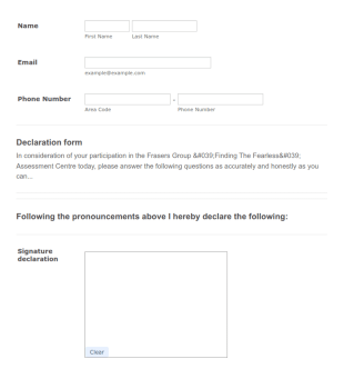 COVID Disclaimer Form Template