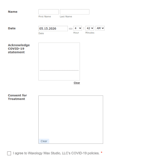 Covid19 Form Template