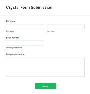 Crystal Form Submission