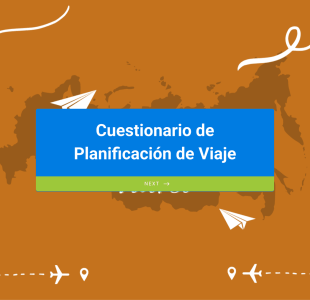 Cuestionario De Planificación De Viaje Form Template