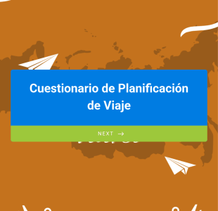 Cuestionario De Planificación De Viaje