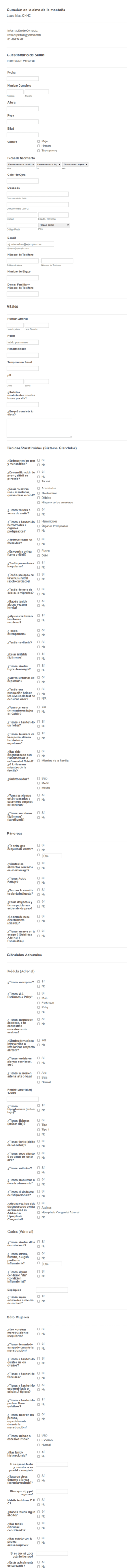 Cuestionario De Salud