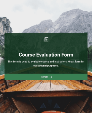 Cursus Evaluatieformulier