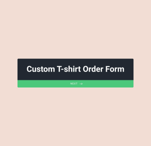 Custom T Shirt Order Form Template