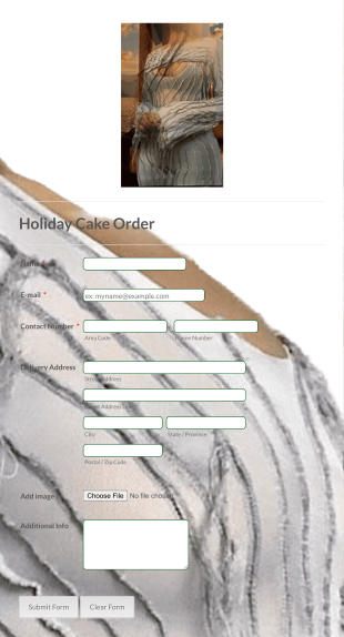 Customer Portal Form Template