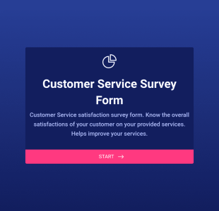 Customer Satisfaction Survey Form Template