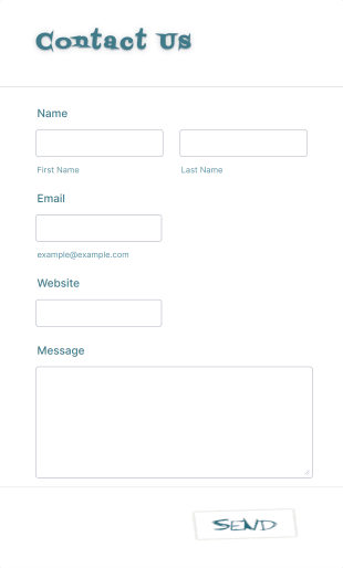 Art's Contact Form Template