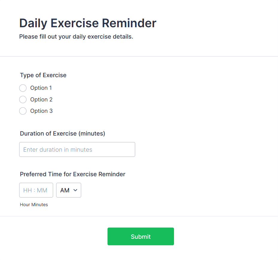 daily workout reminder app