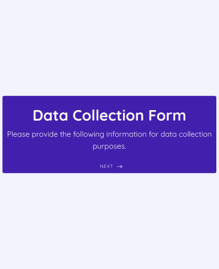 Data Collection Form Template