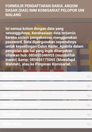 Data Pribadi Siswa SMK Muhammadiyah 1 Surabaya