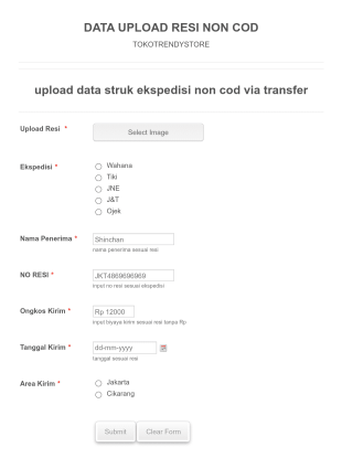Data Resi Trendystore