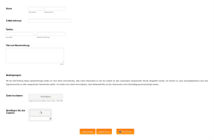 Datei Upload Für Wettbewerbe Form Template