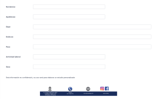 Datos De Cliente Para Elaboración De Estudio