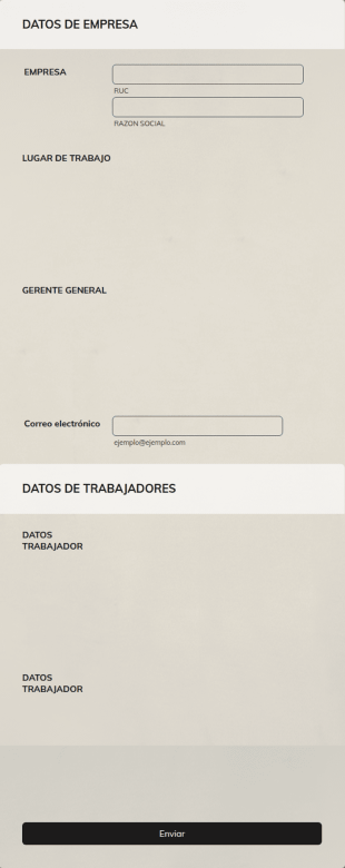Datos De Empresa