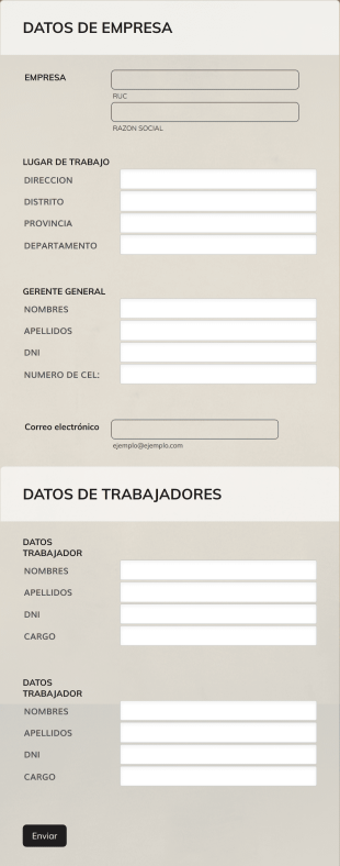 Datos De Empresa