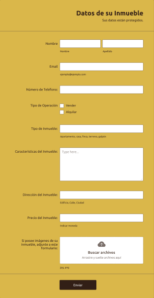 Datos De Su Inmueble